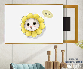 电表箱装饰画