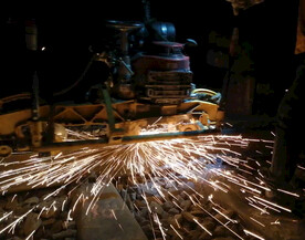 普速小机打磨平磨接头