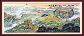 巨幅长城国画
