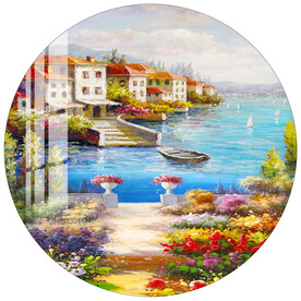 油画海边小屋素材-油画海边小屋图片-油画海边小屋设计模板-昵图网