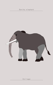 抽象画独妮卡安娜象