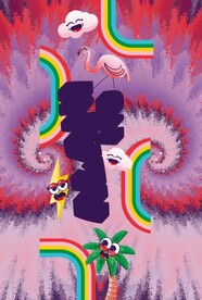 彩虹 火烈鸟 椰树 闪电 螺旋