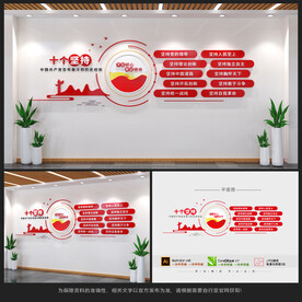 十个坚持文化墙