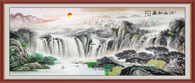 国画山水画