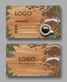 咖啡名片 图片