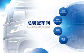 企业车间科技机械焊接宣传展板