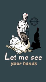 别动 壁纸创意手机壁纸黑色幽默