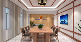 调解室室内设计案例效果图