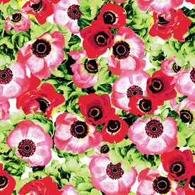 大牌数码印花乱花