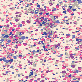 数码印花小碎花