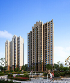 高层住宅效果图