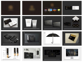 黑金 高端 豪宅 地产 提案图