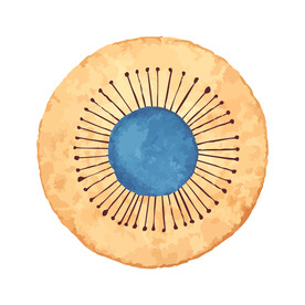 装饰画 圆形抽象画