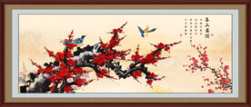 国画梅花