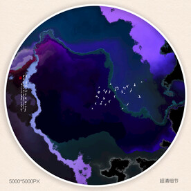 现代抽象水墨装饰画