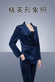 女形象照证件照商务照