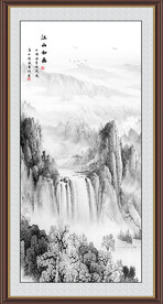 玄关山水画