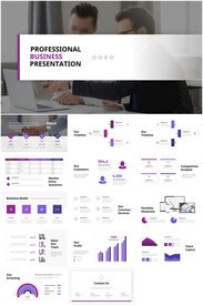 公司介绍工作汇报动态ppt模板