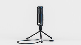 手机电脑电容式麦克风话筒支架