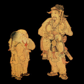 北宋 苏汉臣   杂技戏孩图