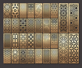 矢量艺术窗格图案