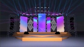 舞台舞美灯光动画效果