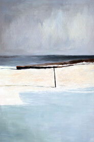 轻奢装饰画 海边风景画 