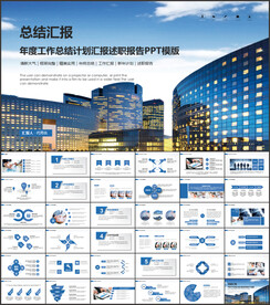 公司介绍工作汇报动态ppt模板
