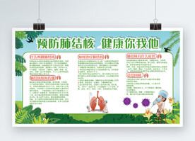 预防肺结核展板