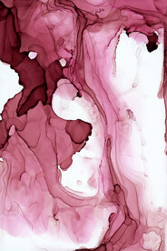 轻奢装饰画 酒红色抽象画