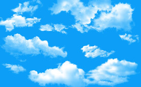 蓝天白云