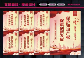 知识产权展板