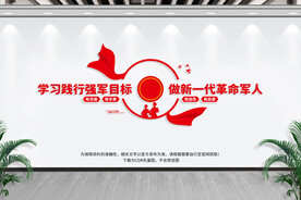 新时代目标文化墙