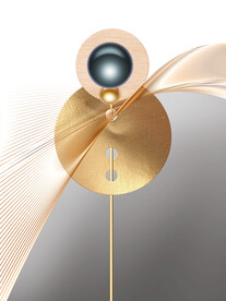 轻奢装饰画 弧线