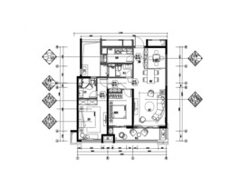 90㎡刚需户型施工图
