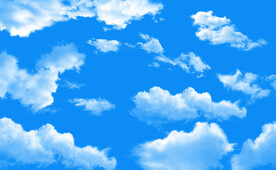 蓝天白云