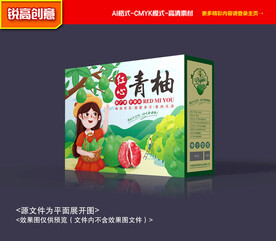 柚子包装 青柚礼盒