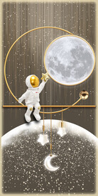 星空宇航员装饰画