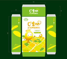 大米包装盒设计