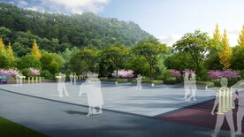 休闲活动公园广场