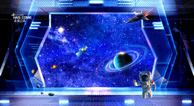 星空电视背景墙