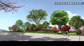 别墅小游园景观