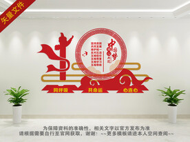 民族团结背景墙