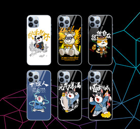 创意 卡通 情侣手机壳图片