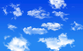 蓝天白云