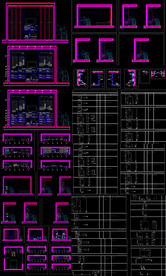 残疾人家具人体工程学CAD图库