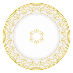 餐盘餐具金色葡萄纹花纹