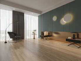 现代极简卧室场景空景