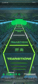 转场夜店酒吧海报