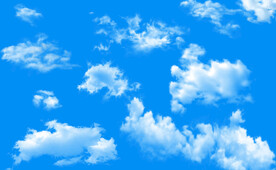 蓝天白云